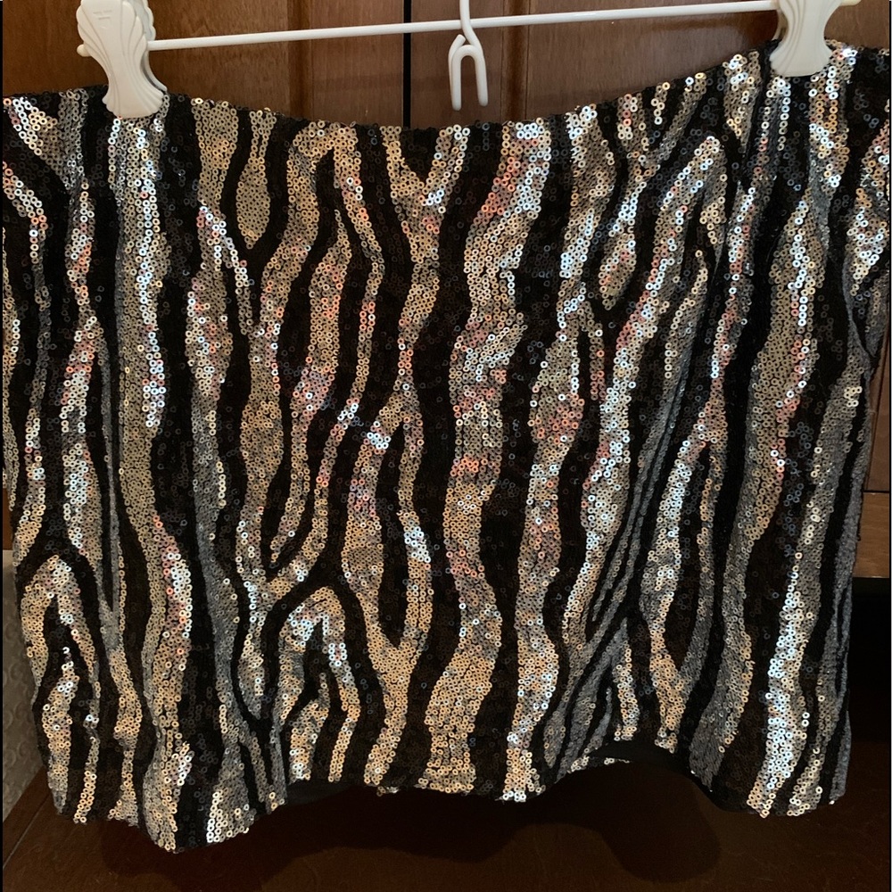 Buffalo David Bitton sequin mini skirt